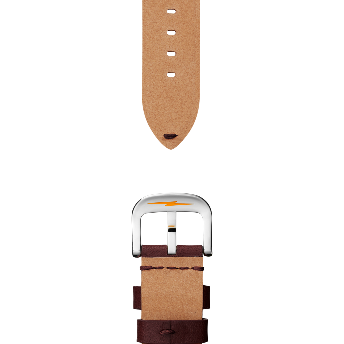 20mm Cattail Leather Watch Strap - Cattail