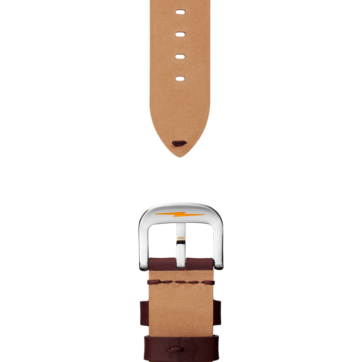 20mm Cattail Leather Watch Strap - Cattail