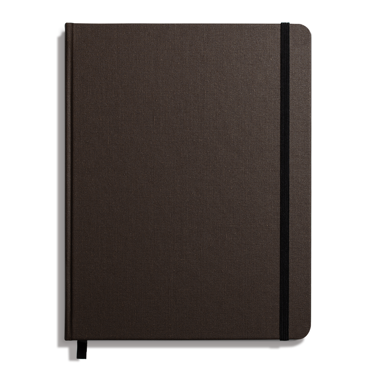 Large Hard Ruled Journal - Espresso