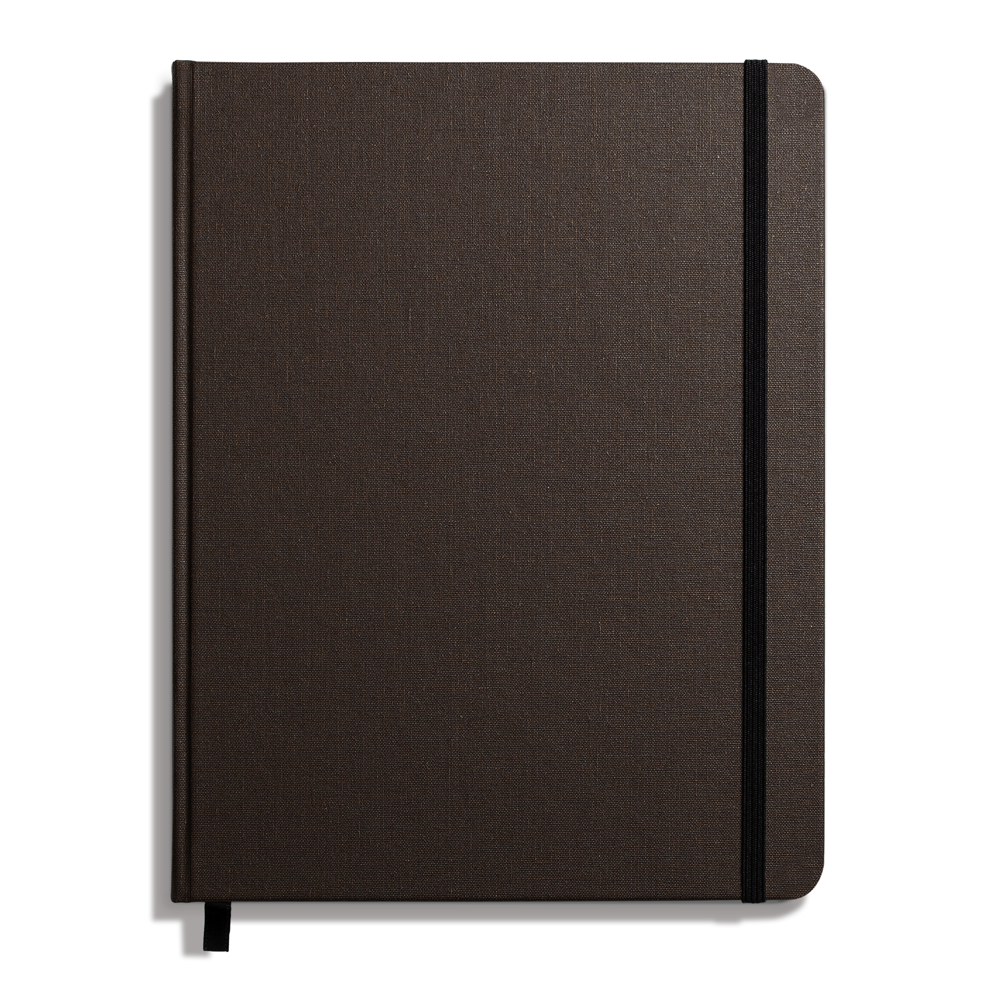 Large Hard Ruled Journal - Espresso