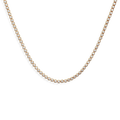 7 Carat Diamond Tennis Necklace - Yellow Gold