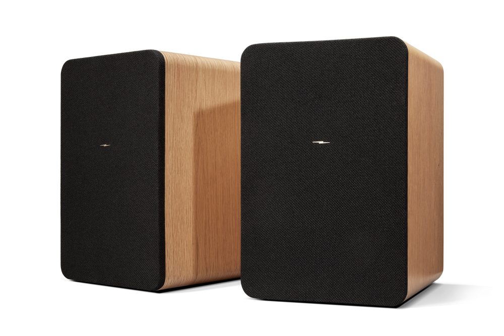 Bluetooth Bookshelf Speakers - Natural