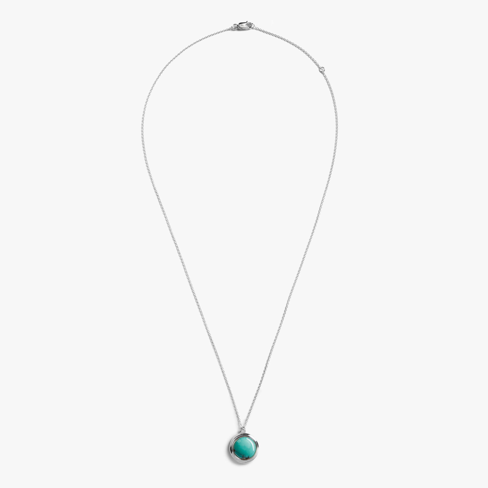 Heirloom Turquoise Pendant Necklace