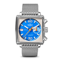 Mackinac Automatic Watch - Off-White / Bermuda Blue