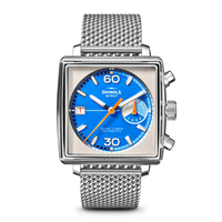 Mackinac Automatic Watch - Off-White / Bermuda Blue