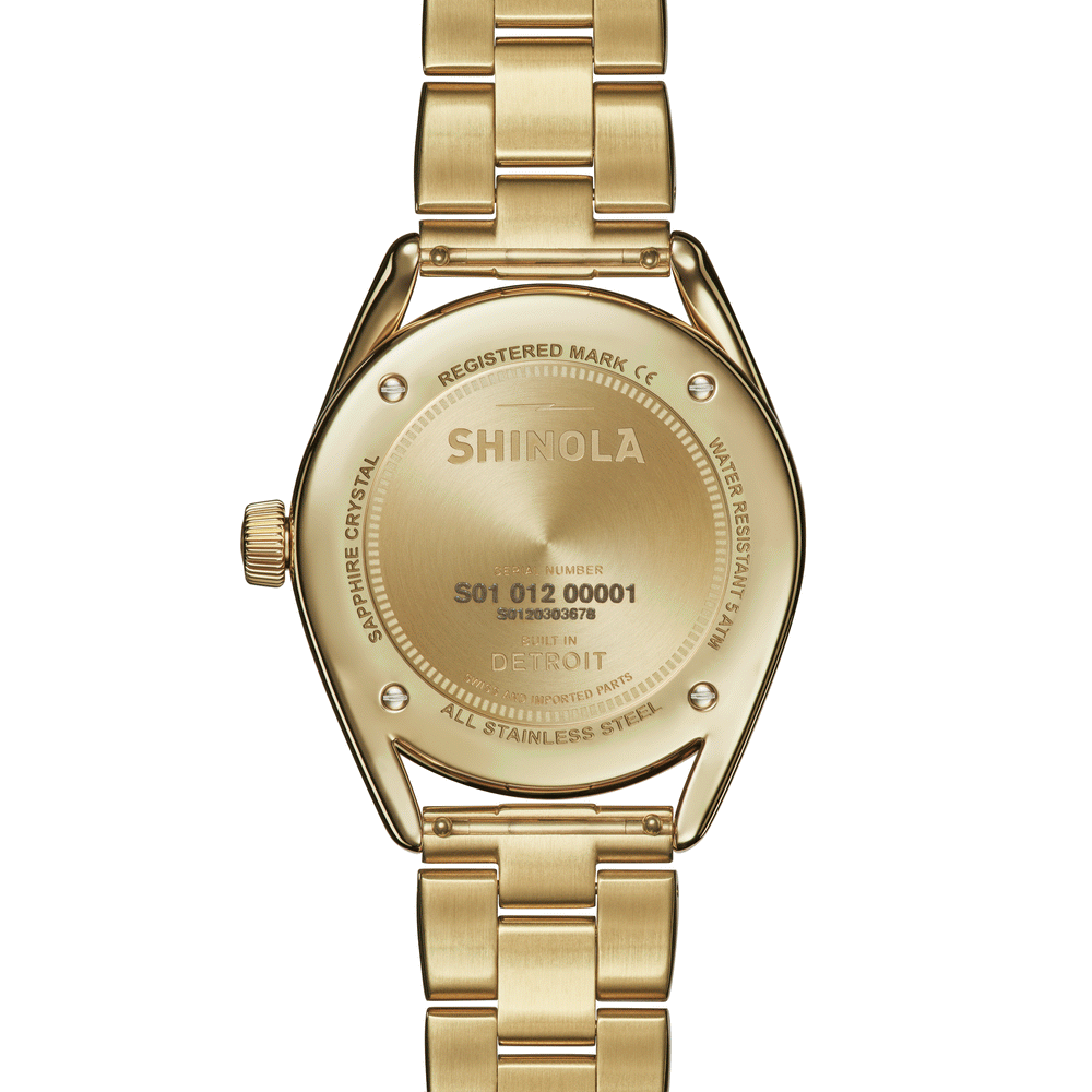 Celestial Derby Watch - Blue Mother of Pearl Diamonds