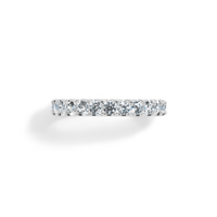 1 Carat Diamond Anniversary Band - White Gold