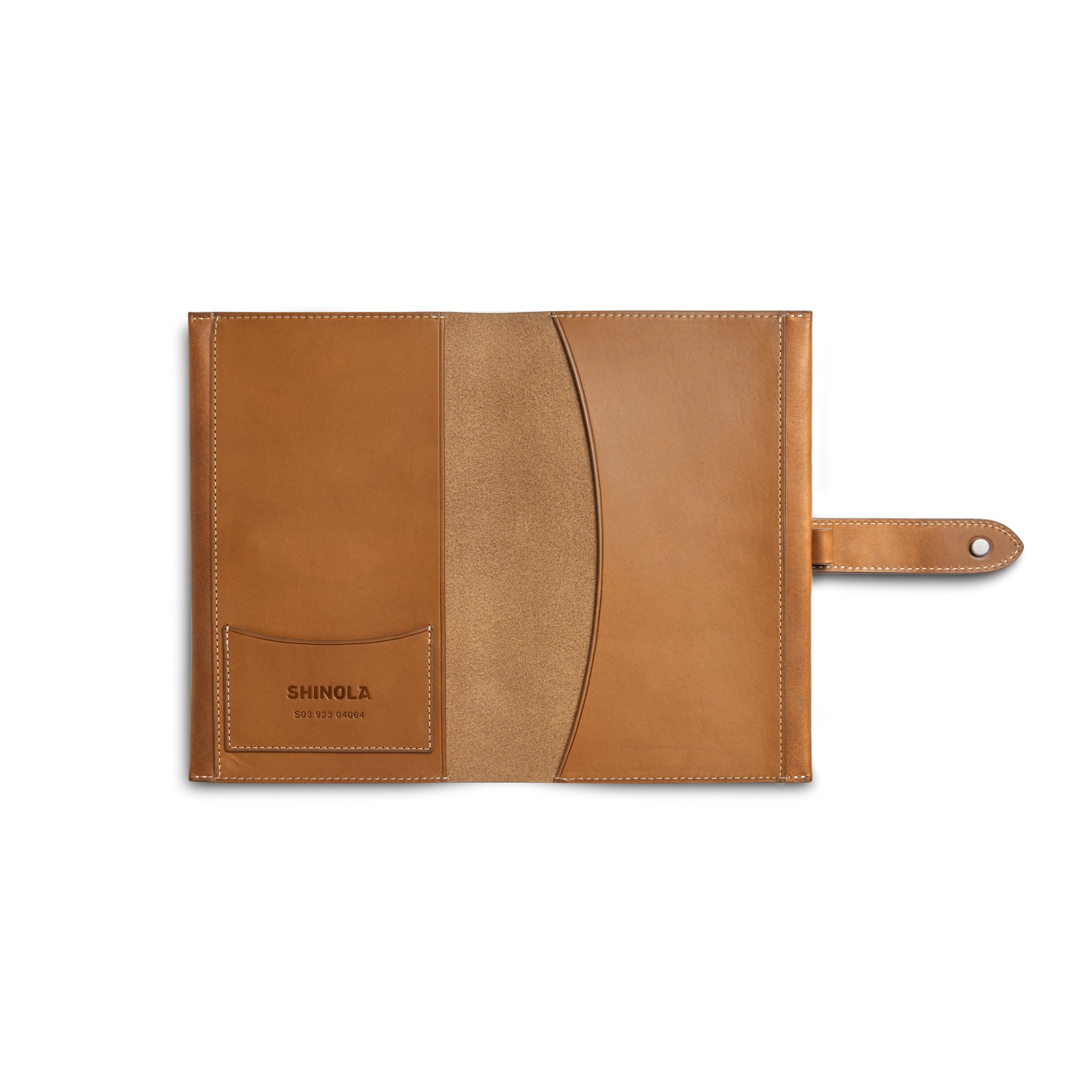 Medium Snap Journal Cover - Tan Vachetta