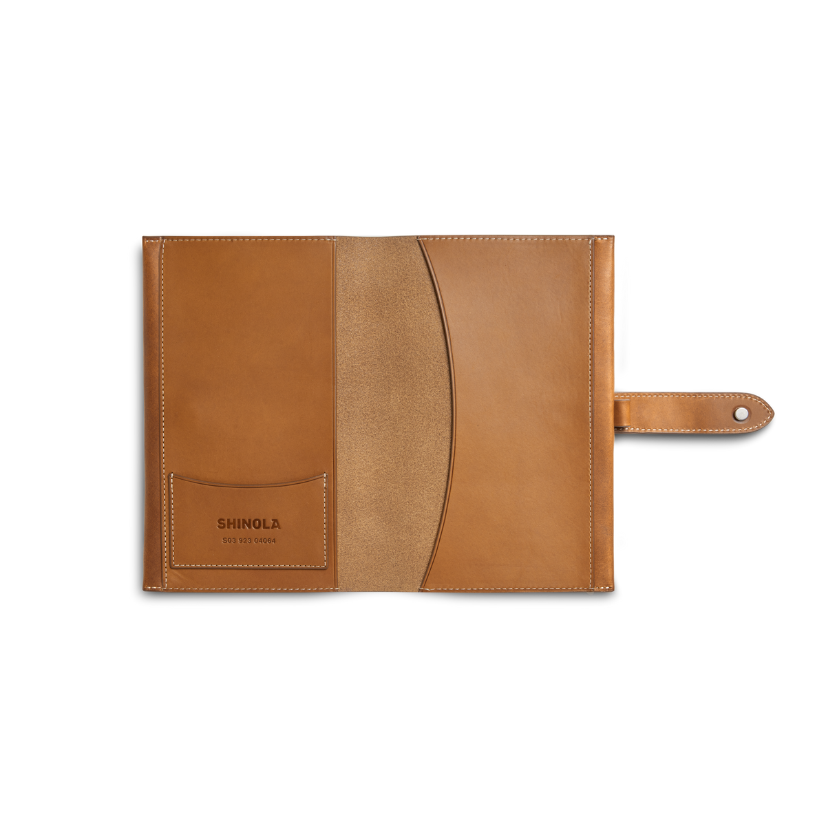 Medium Snap Journal Cover - Tan Vachetta