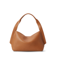 Medium Derby Shoulder Bag - Tan