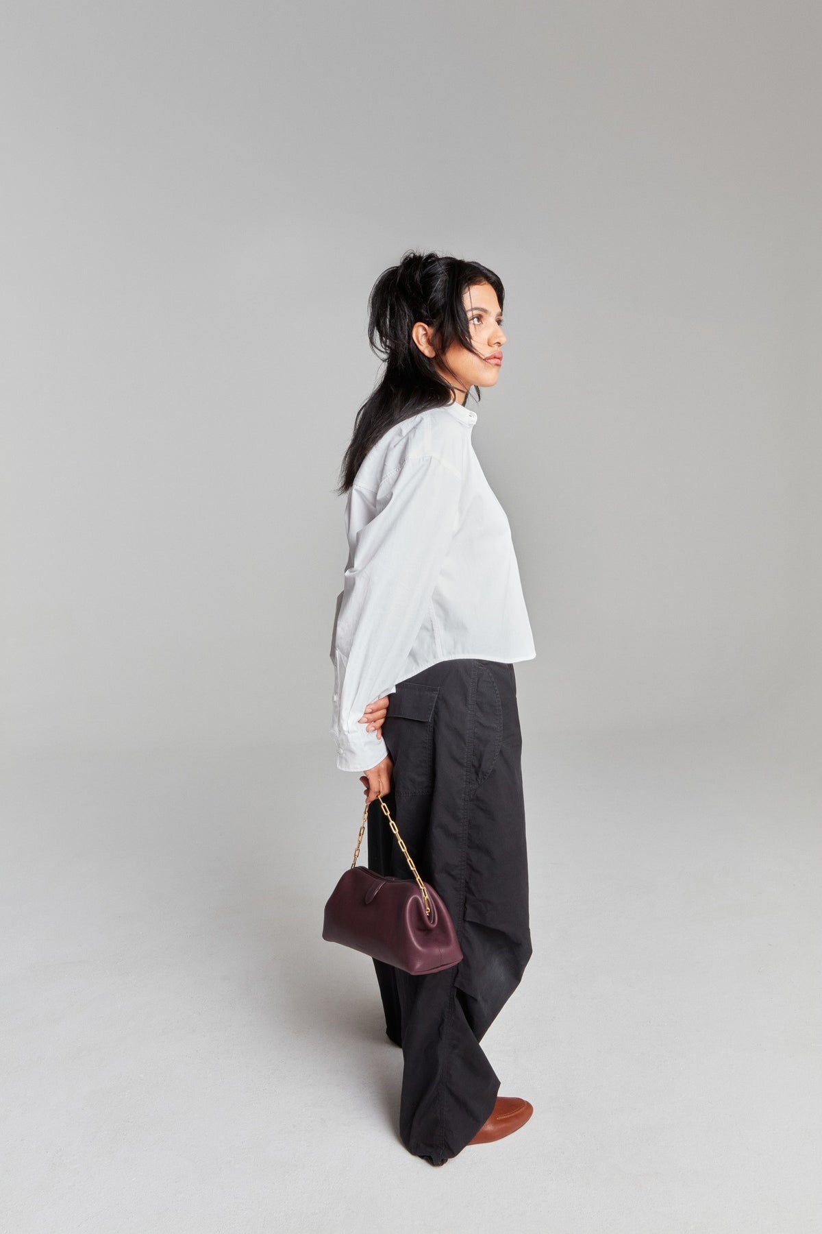 Belle Clutch - Merlot