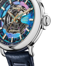 J Dilla Runwell Automatic Watch - Midnight Blue