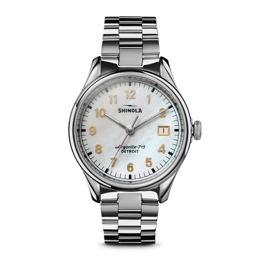 Vinton Watch- Mother Of Pearl