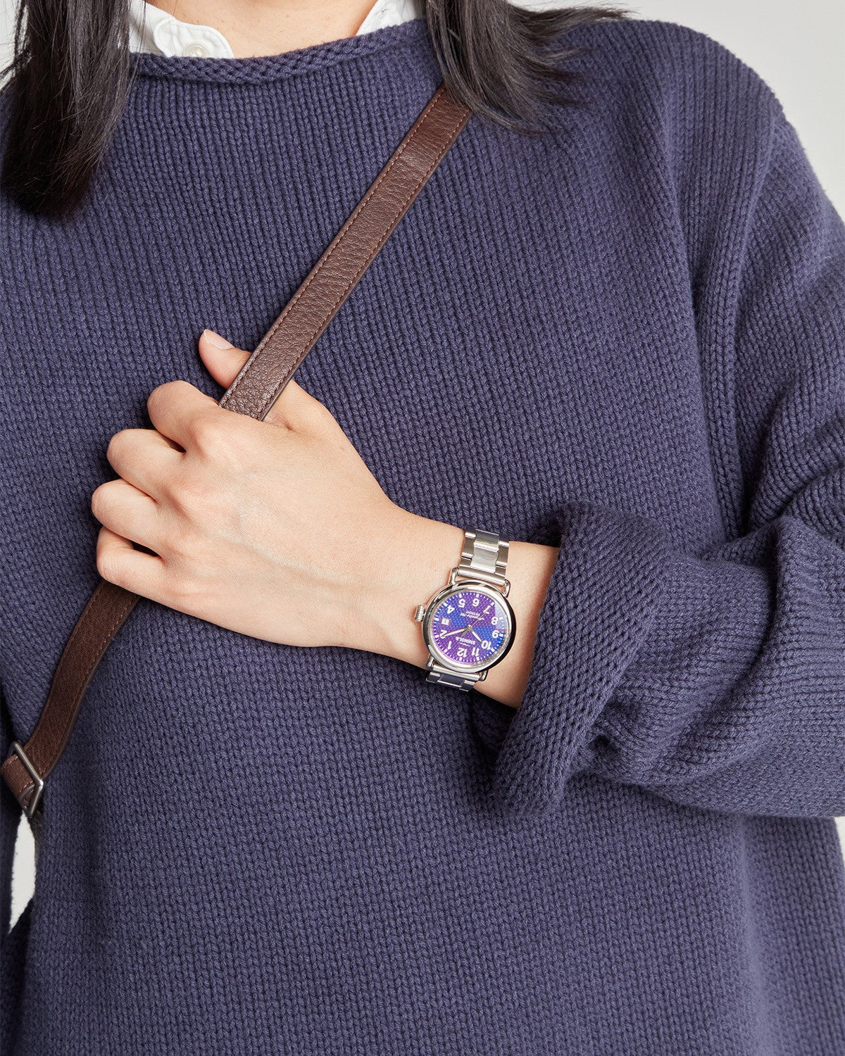 Runwell Watch - Silicon Purple