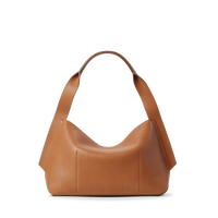 Medium Derby Shoulder Bag - Tan