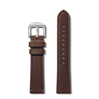 20mm Cattail Leather Watch Strap (XL) - Cattail
