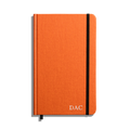 Medium Hard Ruled Journal - Bold Orange