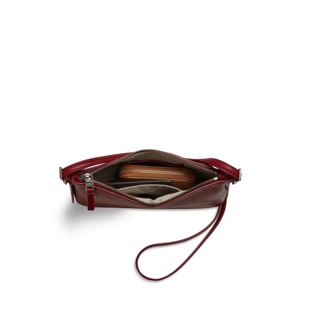 Small Bixby Crossbody - Ruby