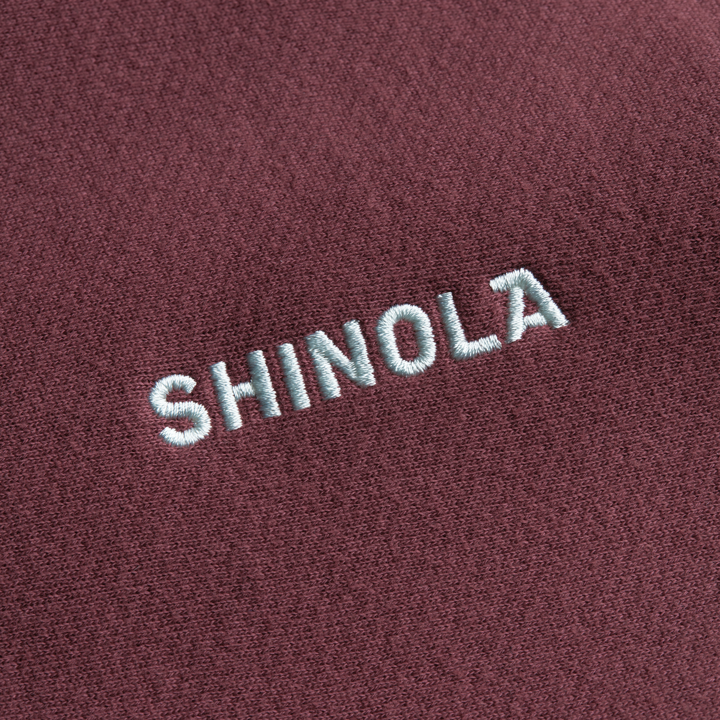 Fleece Logo Sweatshirt - Merlot