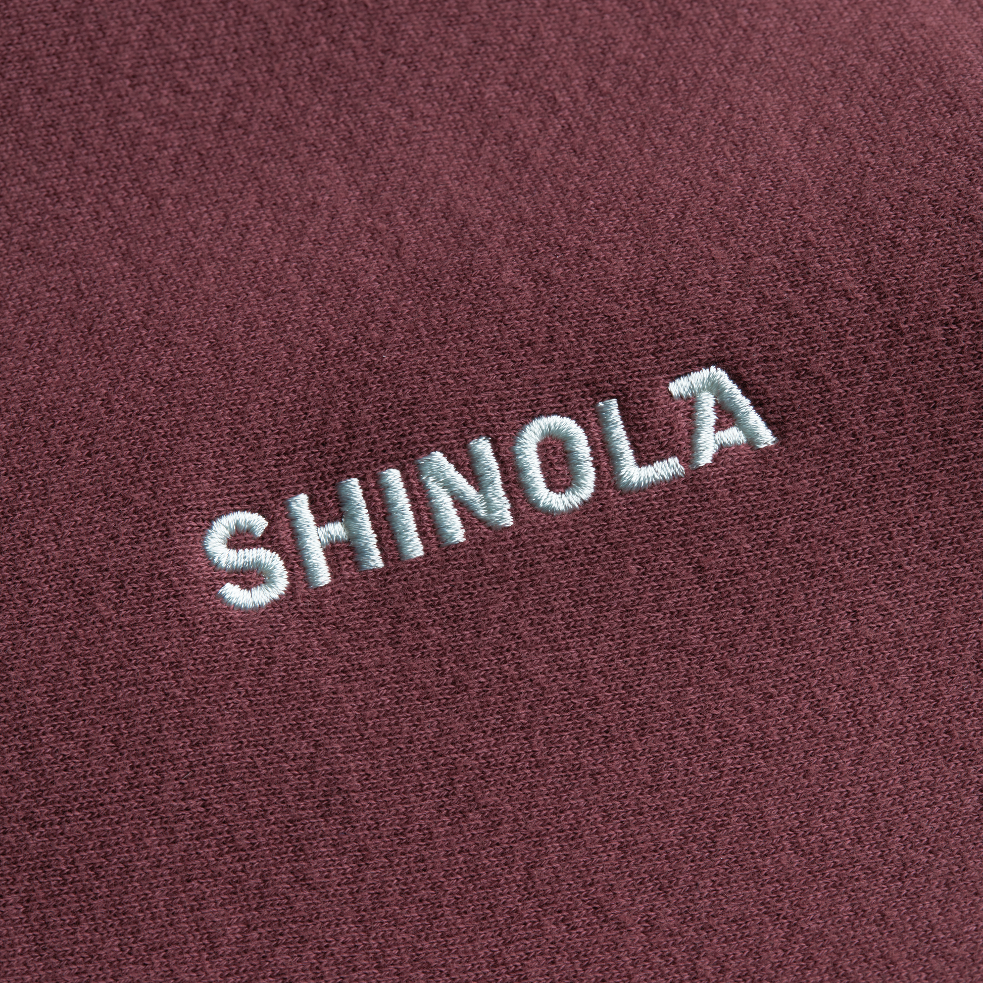Fleece Logo Sweatshirt - Merlot