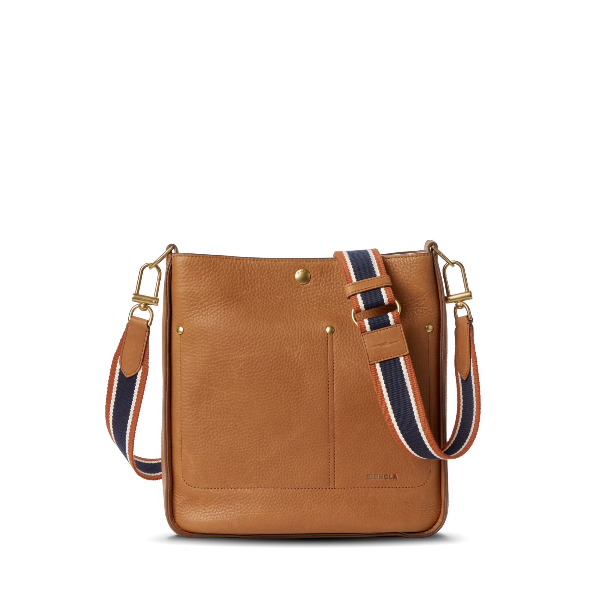 Pocket Crossbody Bag - Tan