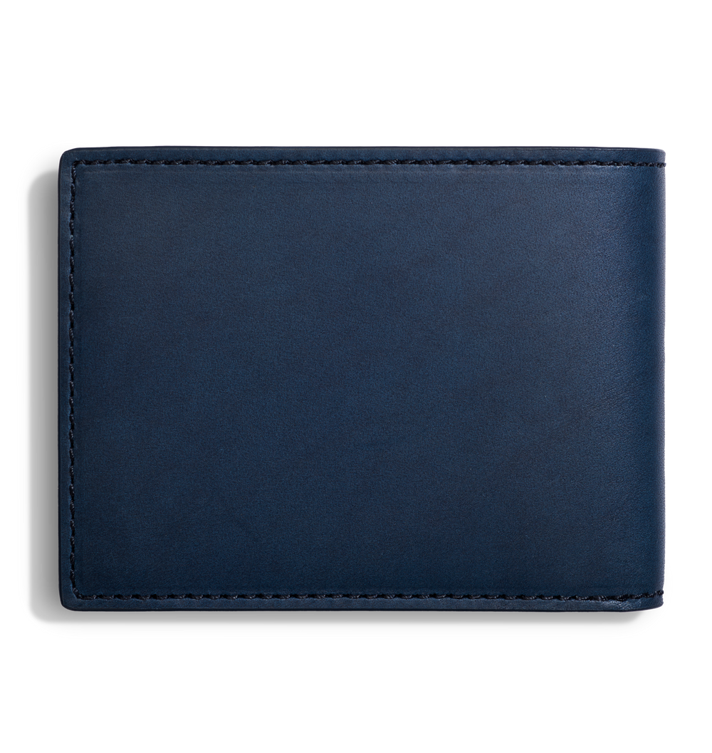 Slim Bifold Wallet - Navy