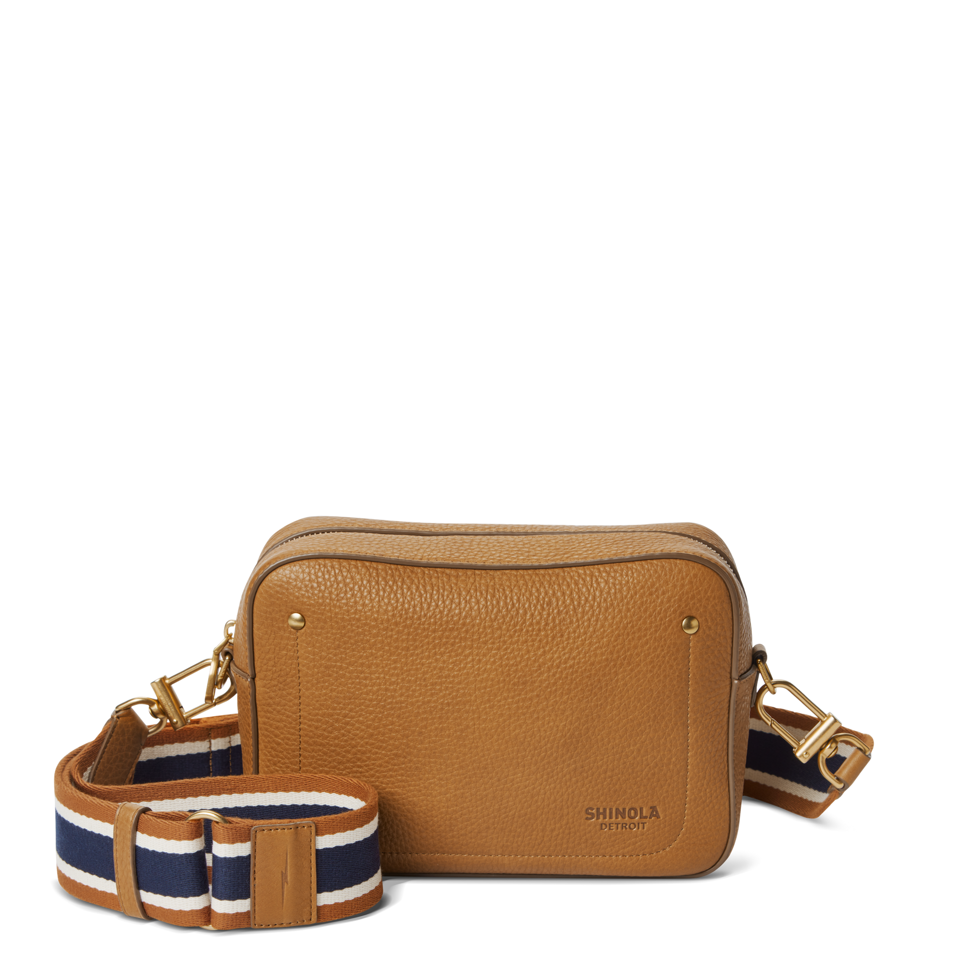 Camera Crossbody Bag - Tan