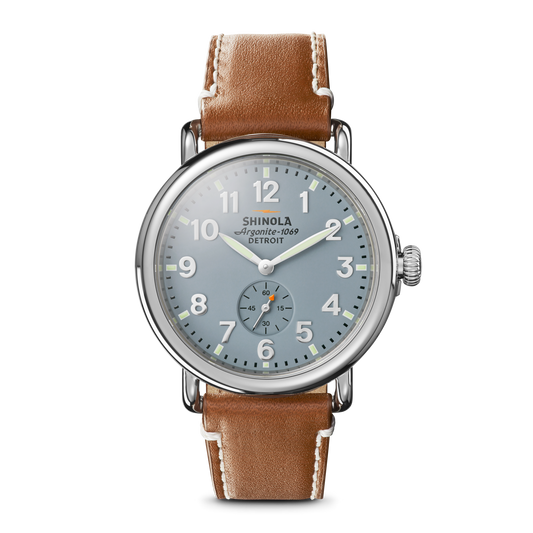 Engravable Runwell Watch - Slate Blue
