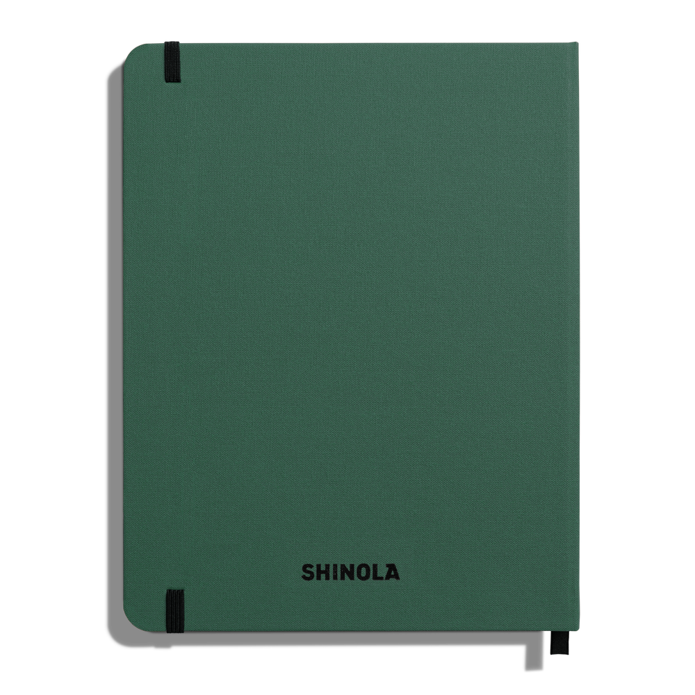 Large Hard Ruled Journal - Fern