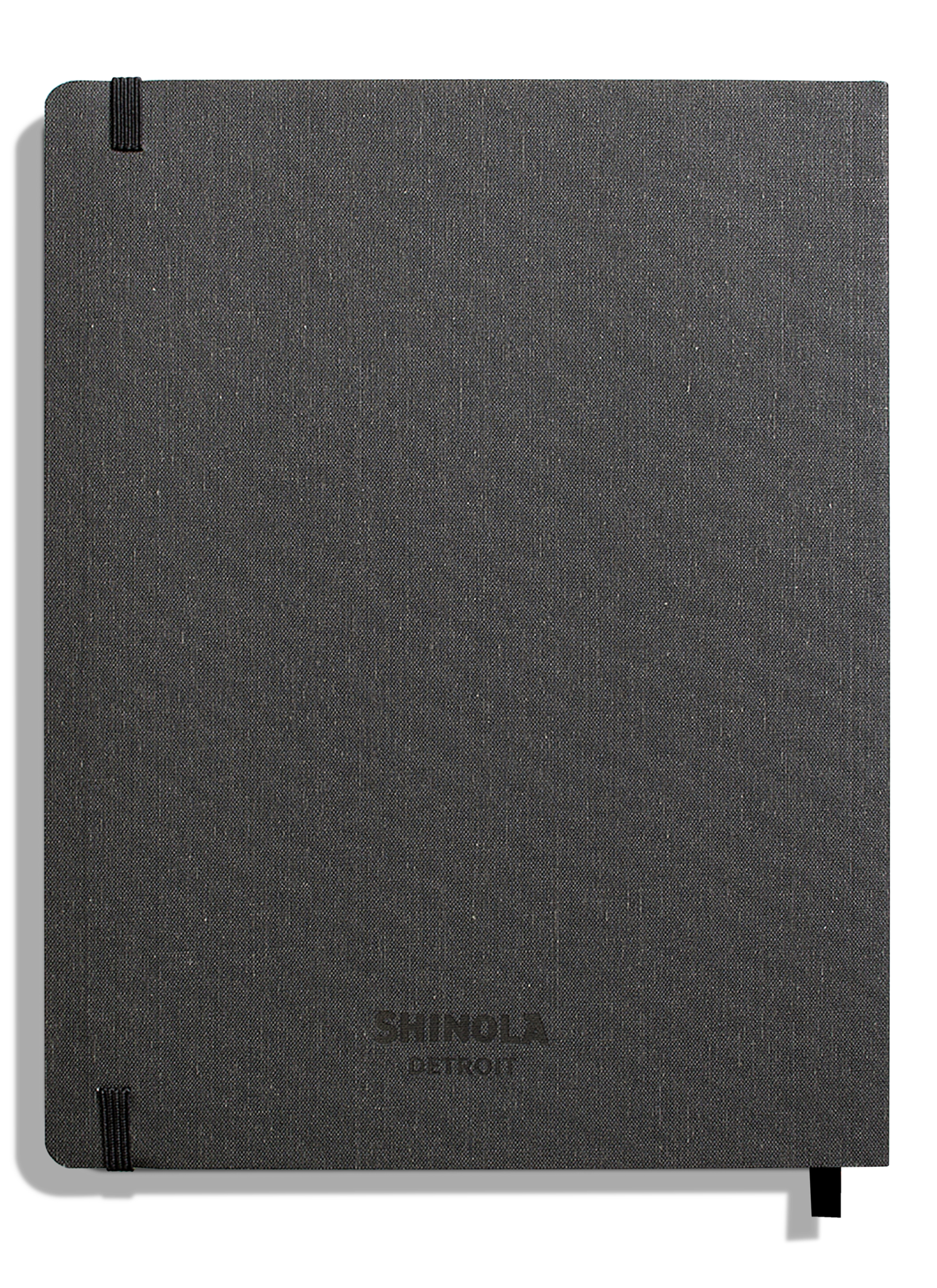 Large Soft Ruled Journal - Charcoal