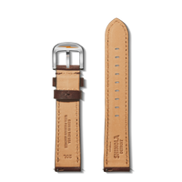 20mm Cattail Leather Watch Strap (XL) - Cattail