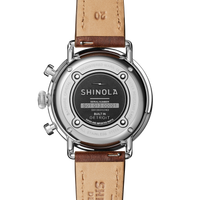 Canfield Chronograph Watch - Cattail Leather Strap