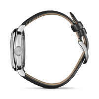 Mechanic Watch - Mother of Pearl/Black Leather Strap