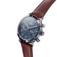 Canfield Sport Chronograph Watch - Midnight Blue