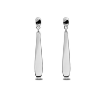 Elongated Teardrop Earrings