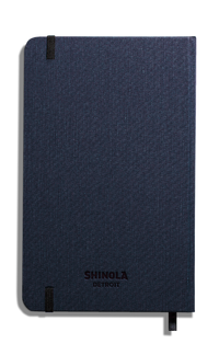 Medium Hard Grid Journal - Navy