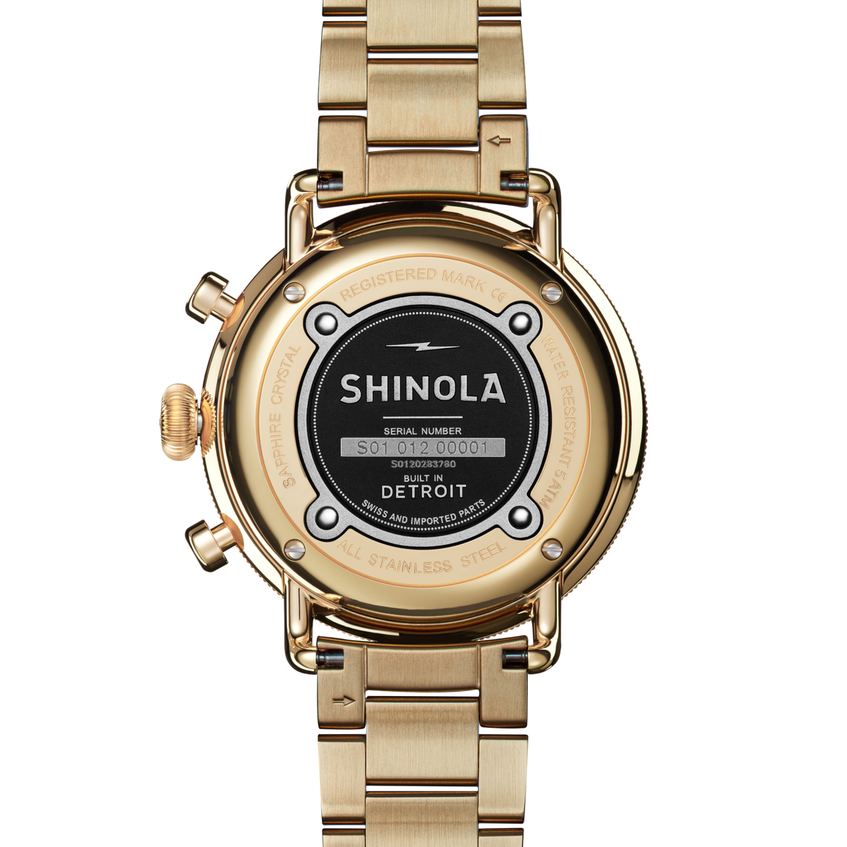 Canfield Chronograph Watch - White