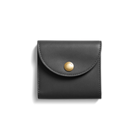 Birdy Small Snap Wallet - Black