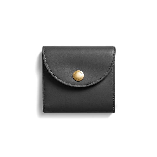 Birdy Small Snap Wallet - Black
