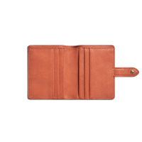 Small Snap Wallet - Rust