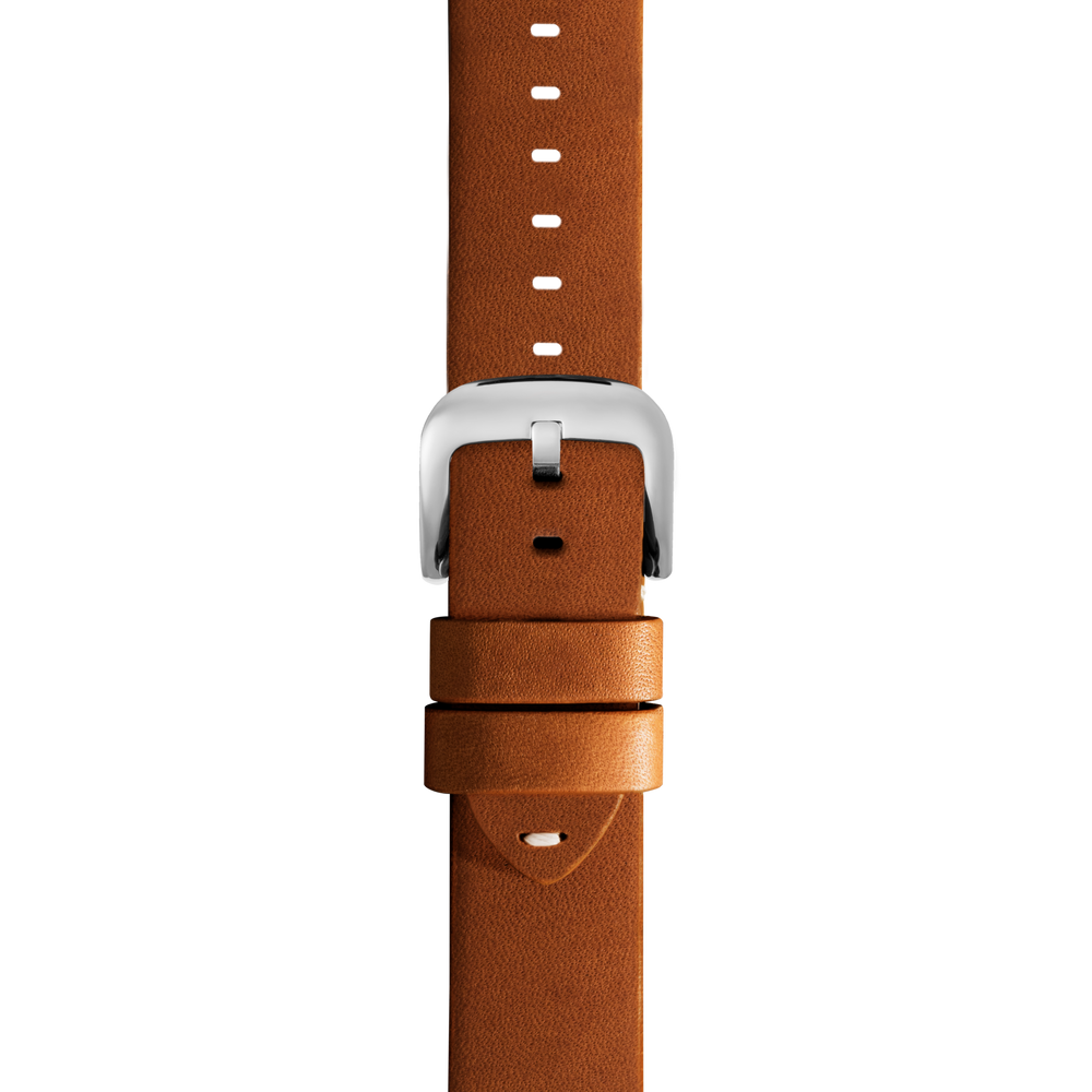 20mm Tan Leather Watch Strap - Tan