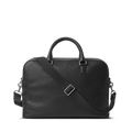 Double Zip Briefcase - Black
