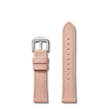 20mm Blush Leather Watch Strap - Blush