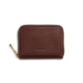 Pocket Small Zip Around Wallet - Merlot