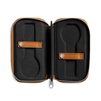 Travel Watch Case - Tan