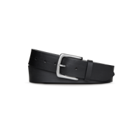 1 1/2" Essential Belt Natural Leather - Black