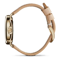 Runwell Automatic Watch - Natural Leather Strap
