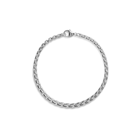 4mm Box Chain Bracelet