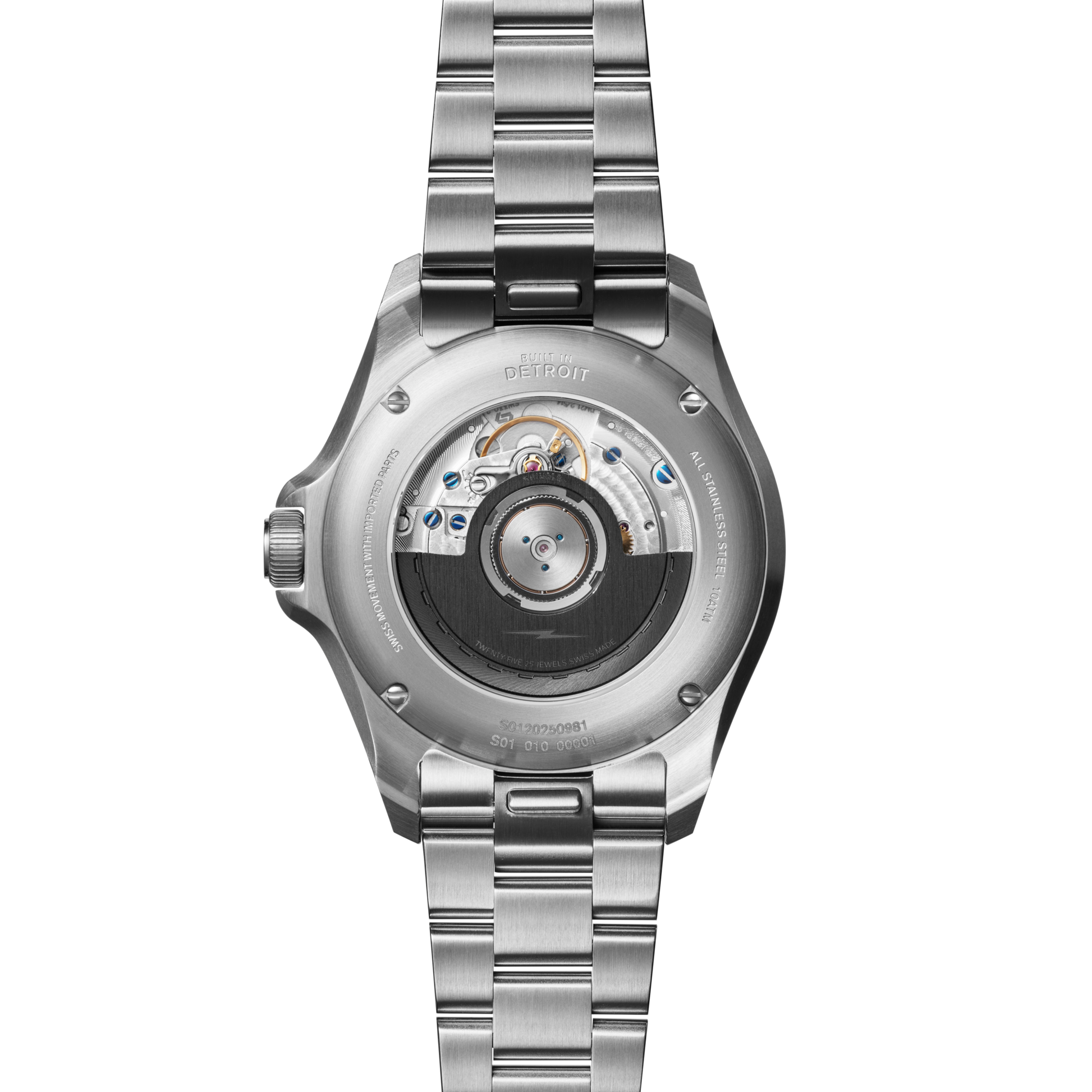 Monster GMT Automatic Watch - Dark Olive