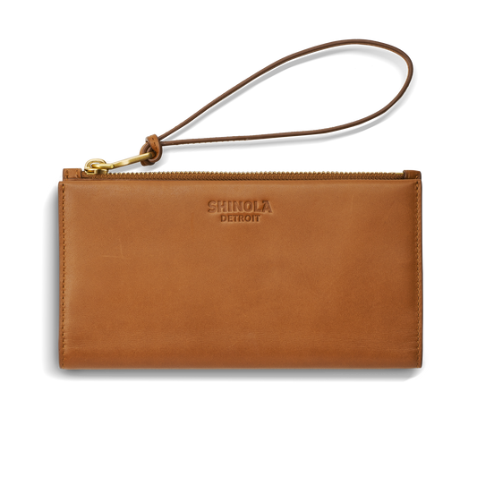Wristlet Wallet - Tan